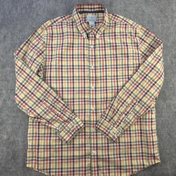 slim fit dress slacks L.L.Bean Men's Scotch Plaid Flannel Shirt, Traditional Fit – J&H Outdoors main image 1